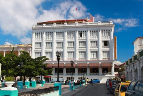 Historic hotel Casa Granda in Santiago de Cuba, Cuba