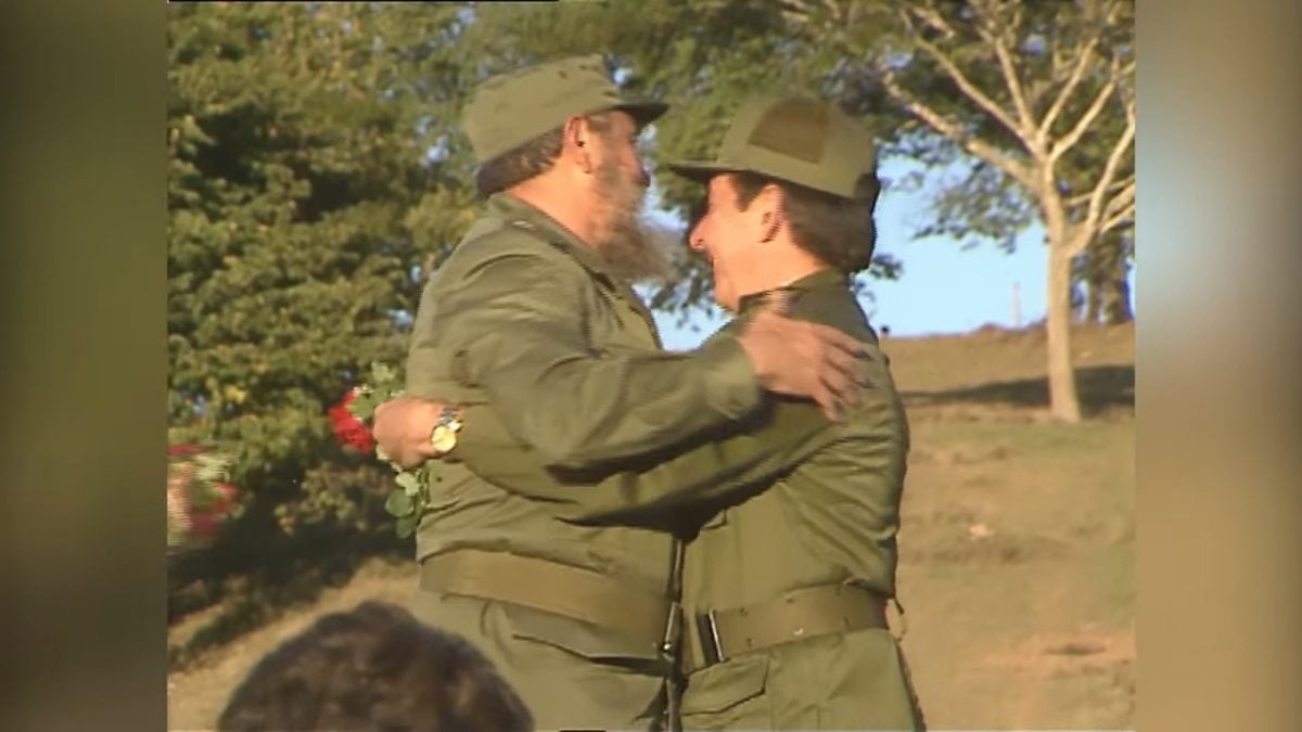 Fidel y Raúl Castro