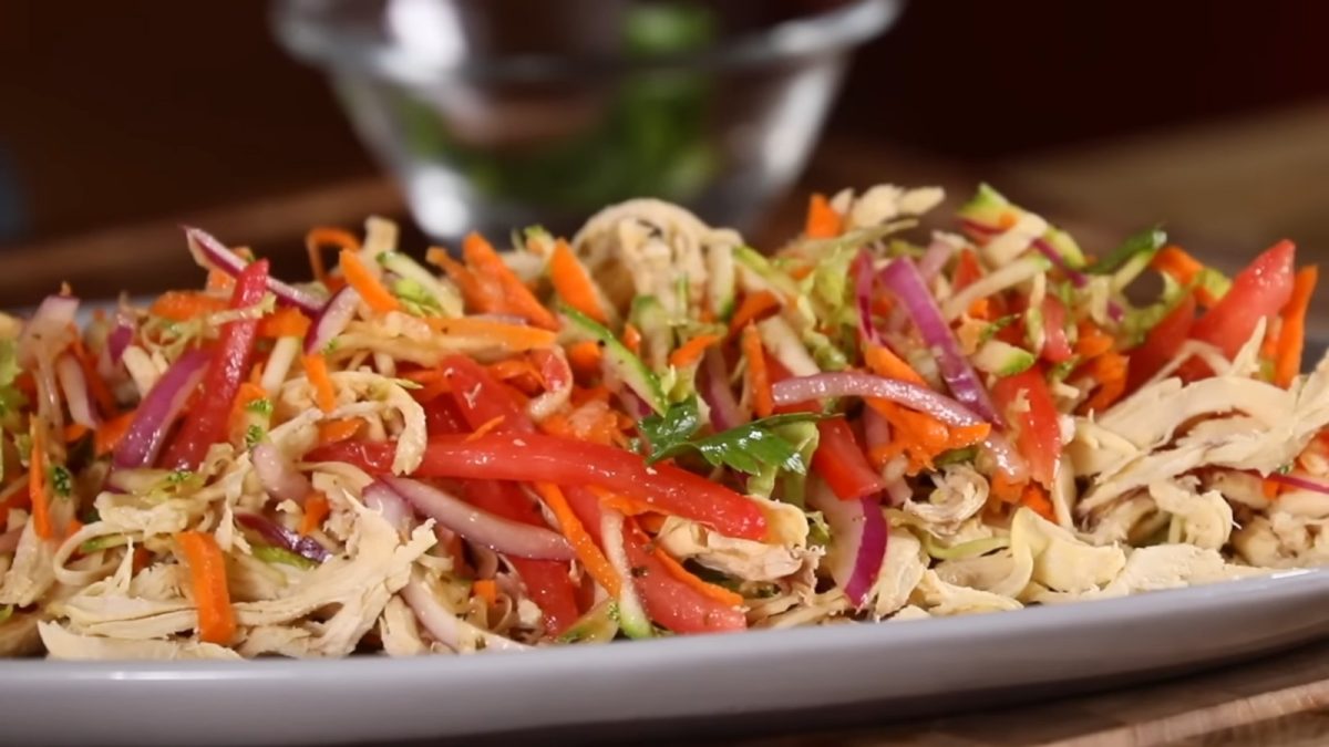 RECETA Salpicón de pollo