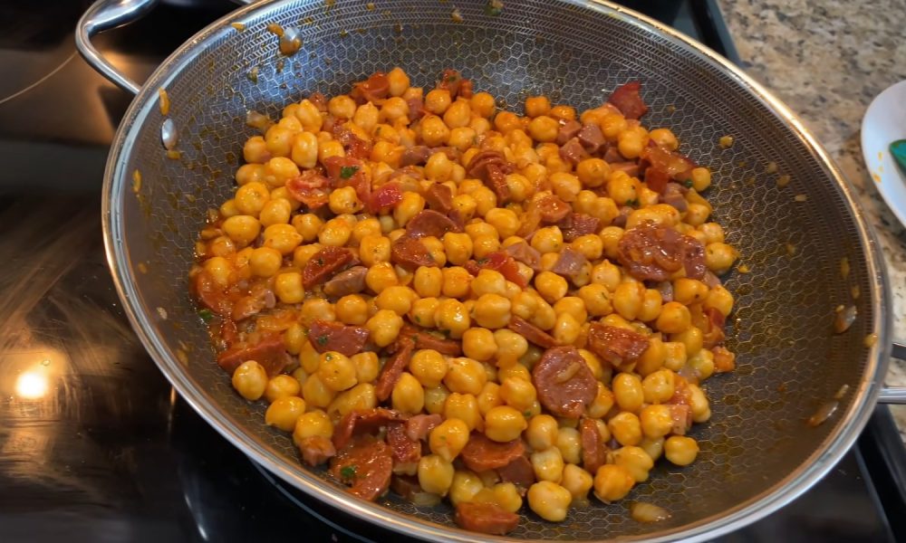 RECETA Garbanzos fritos