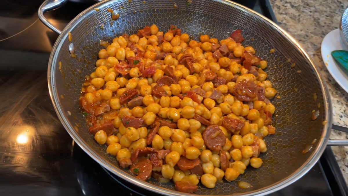 Garbanzos fritos