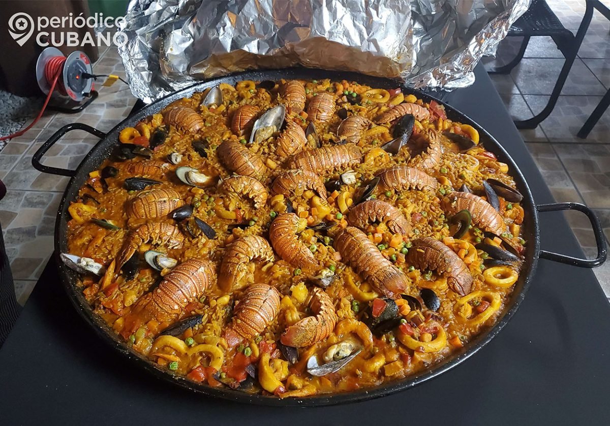 Paella de mariscos