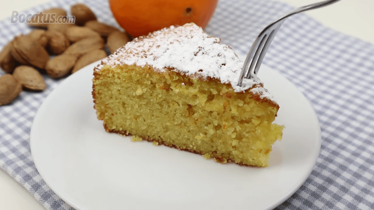 RECETA Coca de almendras