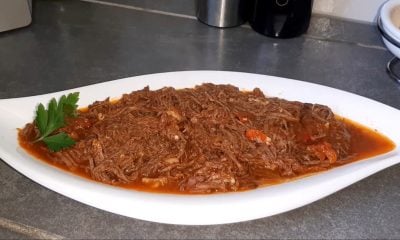 Ropa vieja a lo cubano