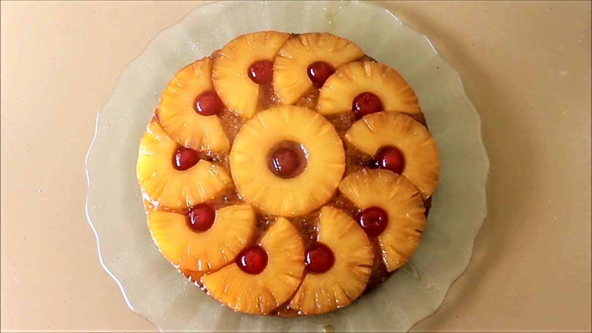 Tarta de piña a la cubana