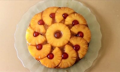 Tarta de piña a la cubana