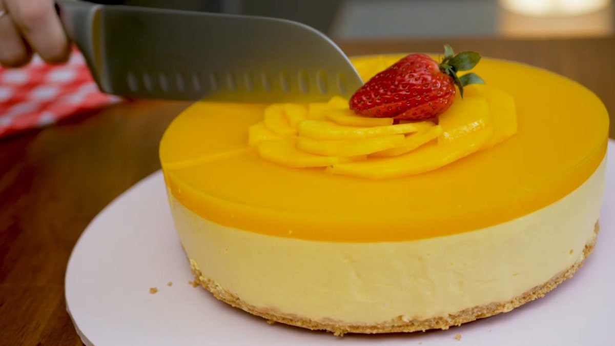 Cheesecake de mango