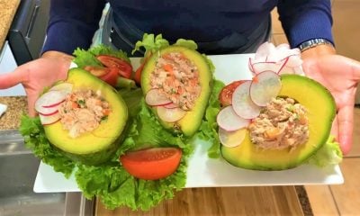 RECETA Aguacate relleno con atún