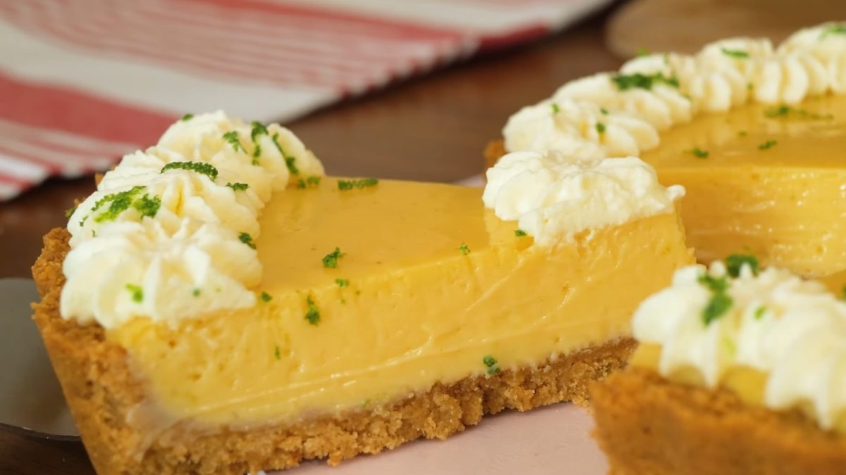 Pastel de lima o Key lime pie