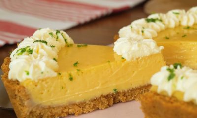 Pastel de lima o Key lime pie