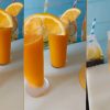 Batido de albaricoque y naranjas