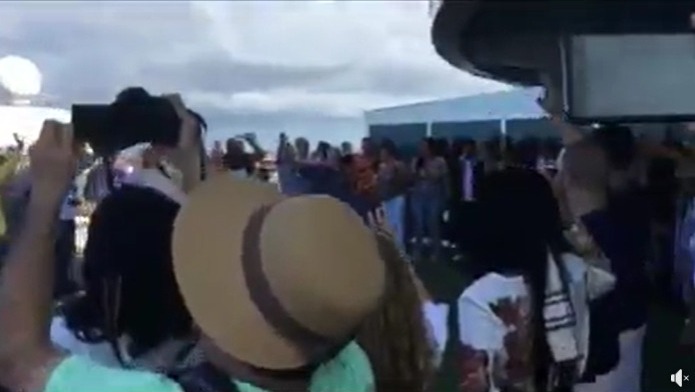 Pasajeros del crucero rezaron para que dejarán desembarcar en La Habana