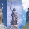 tres estatuas de la libertad en Cuba