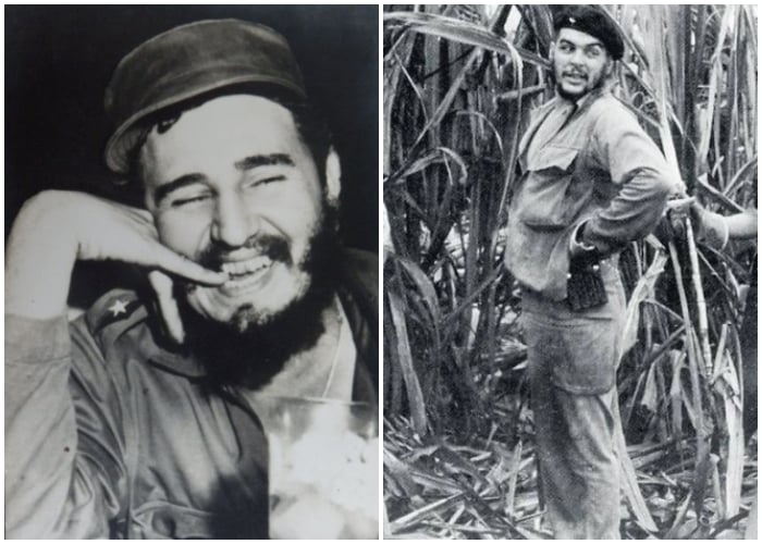 Fidel Castro y Ernesto Guevara