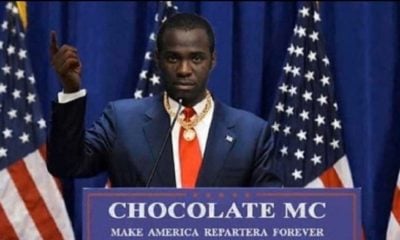 Especulan en las redes sociales con imagen de Chocolate MC como presidente de EEUU