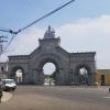 entrada al cementerio de colon