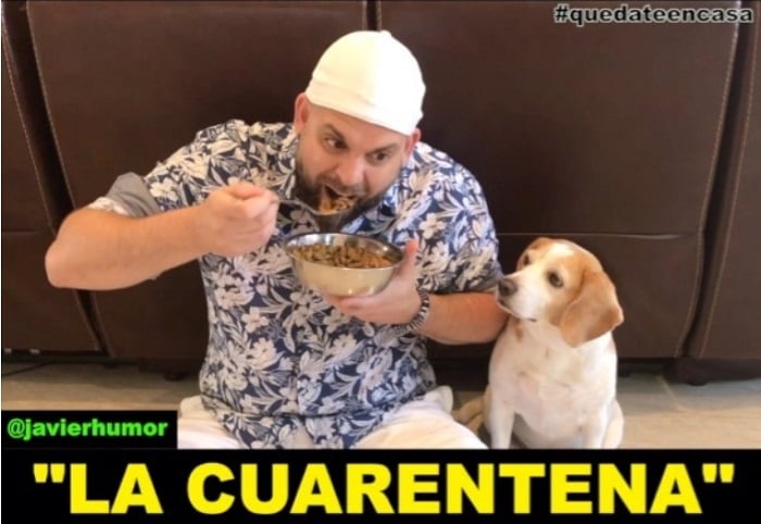 Javier Barridy se inspira en los días de cuarentena para su nueva parodia musical