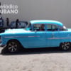 Auto antiguo o "almendrón" en Cuba