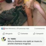 Cubana insultando en las fotos de usuarios