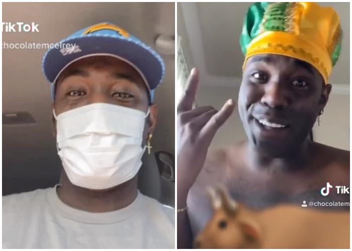 Chocolate MC se suma a los retos de la aplicación Tik Tok