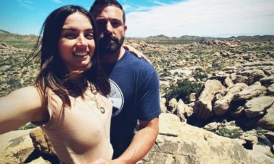 Ana de Armas y Ben Affleck en su cumpleaños 32