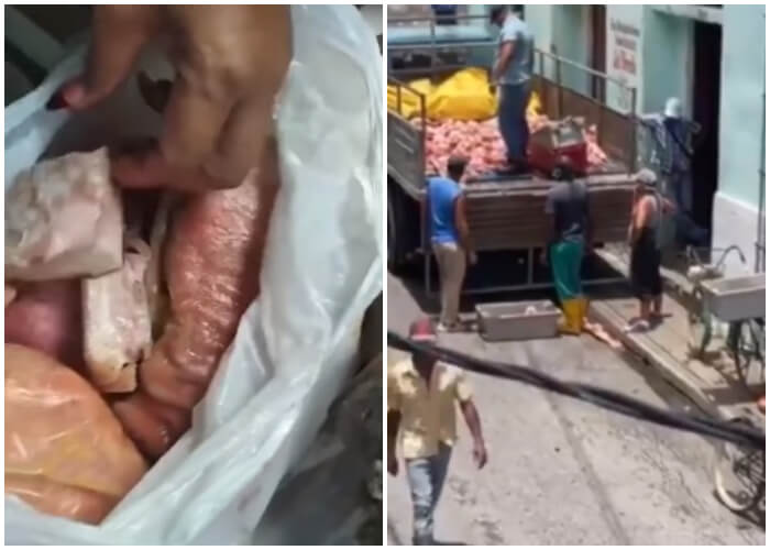 Carnicerías cubanas venden producto contaminado y huesos para el pueblo