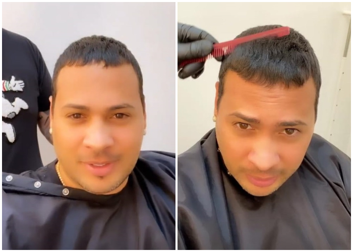 Jacob Forever se da un corte de cabello