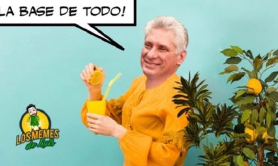 Díaz-Canel y su limonada