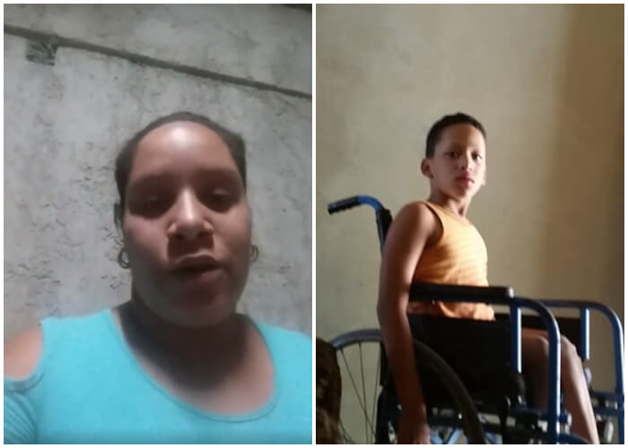 Madre cubana pide ayuda para comprar pañales desechables para su hijo enfermo