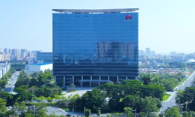 edificios de la sede de Huawei