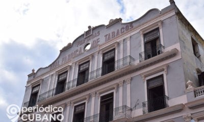 Colapsa el techo de la Fábrica de Tabacos Partagás, en La Habana