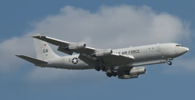  E-8C, avión de reconocimiento de la Fuerza Aérea de Estados Unidos