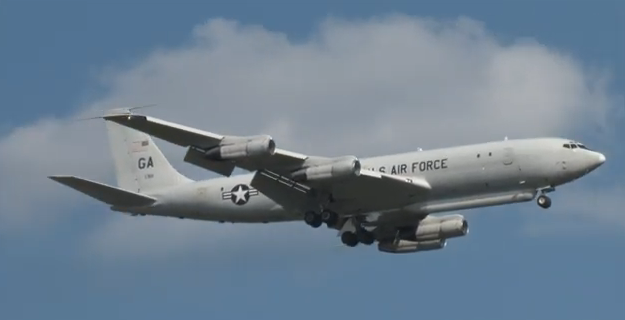 E-8C, avión de reconocimiento de la Fuerza Aérea de Estados Unidos