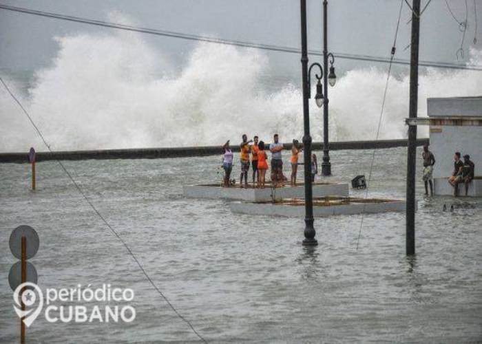 Huracán en La Habana
