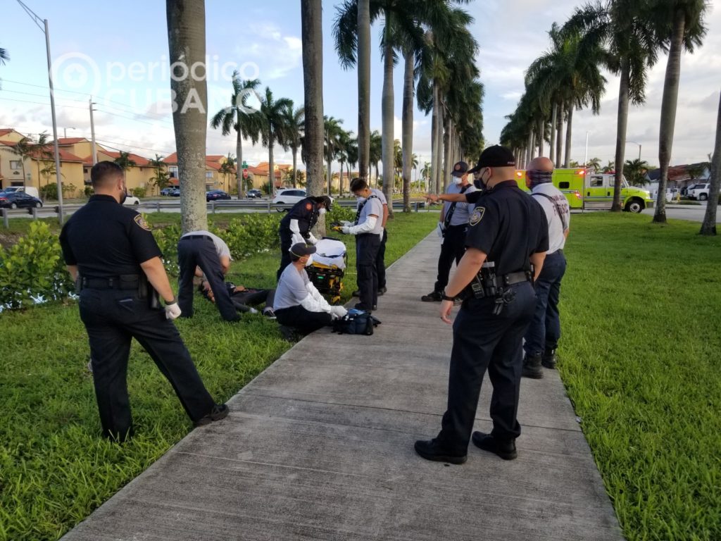 Cubano salva a joven de morir ahogado tras caer en canal de Hialeah Gardens