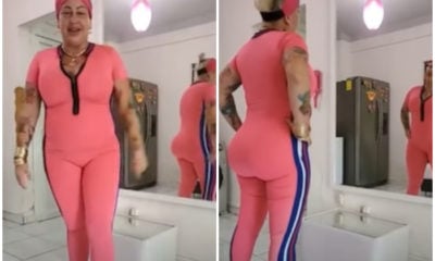 La Diosa de Cuba hace ejercicios desde casa para bajar de peso