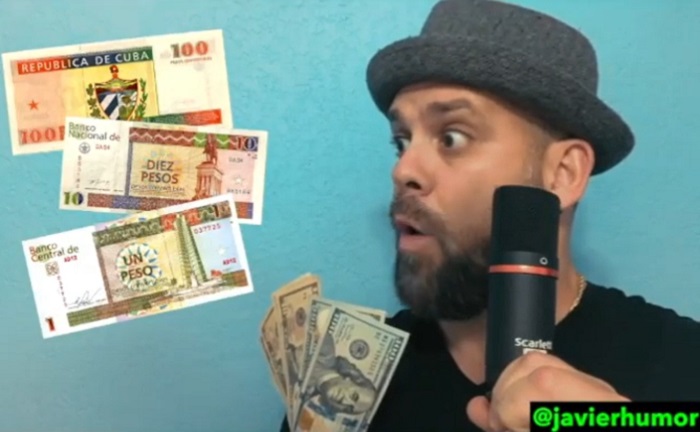 Parodia a las tiendas de dólares en Cuba