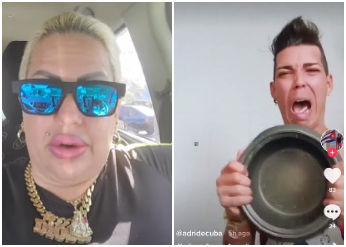 Usuarios imitan a La Diosa de Cuba en su reclamo por la escasez de arroz