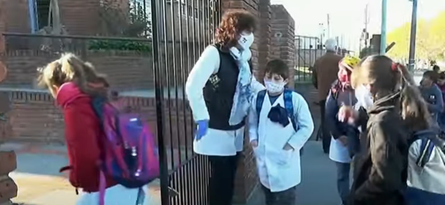 retorno a las clases en Uruguay