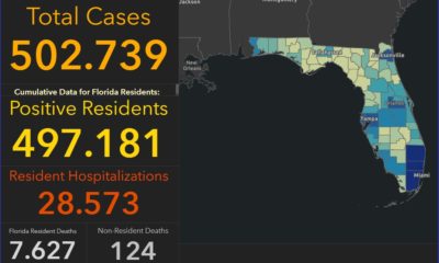 Florida sobrepasa el medio millón de casos de COVID-19