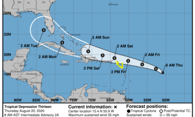 Cuba y la Florida estarían la trayectoria de una potencial tormenta tropical