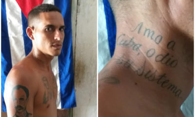 Continúa hostigamiento contra opositor por culpa de un tatuaje “antirrevolucionario”