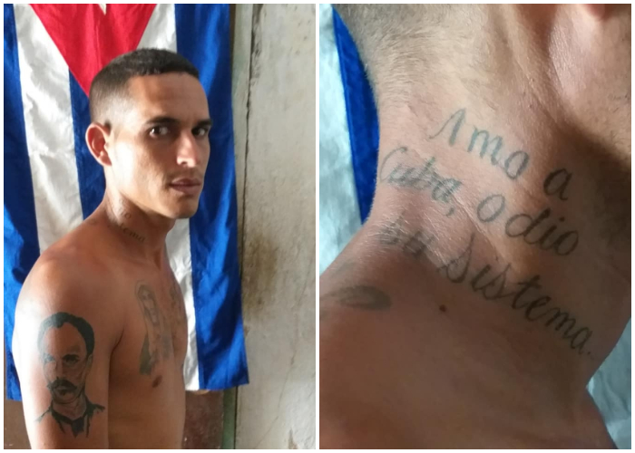 Continúa hostigamiento contra opositor por culpa de un tatuaje “antirrevolucionario”