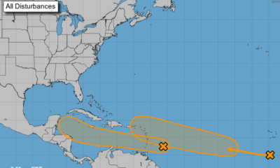 Dos ondas tropicales se acercan al Caribe con posibilidad de convertirse en huracanes