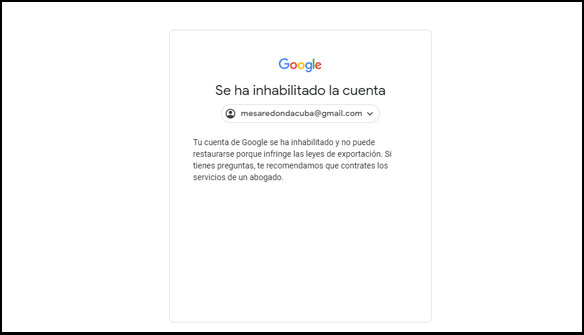 Google suspende la cuenta de Youtube de Granma y Mesa Redonda