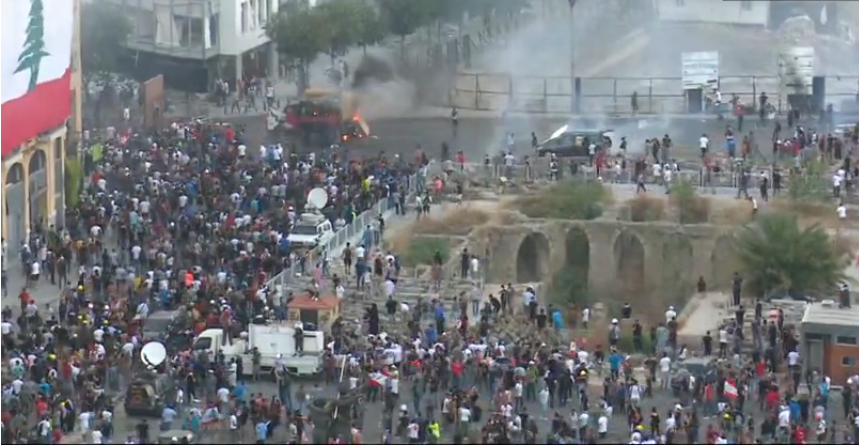 Protestas en Beirut