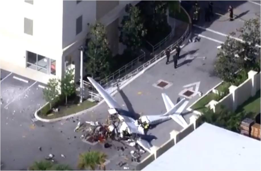 Se estrella una avioneta en Florida, dos personas murieron en el impacto