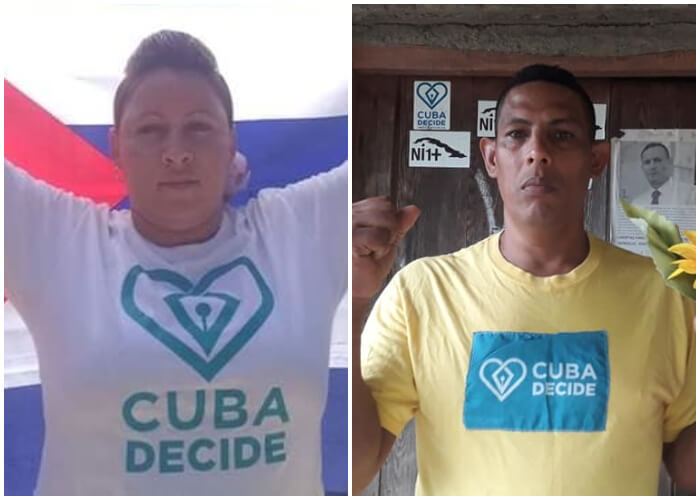 Al menos cuatro integrantes de la Unión Patriótica de Cuba fueron detenidos en las últimas horas por participar en la Revolución de los Girasoles
