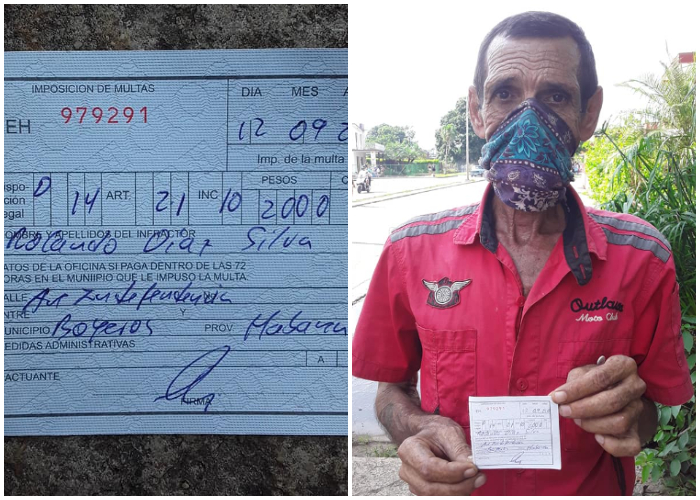 Multan a cubano con 2.000 pesos por salir “demasiado temprano” en La Habana