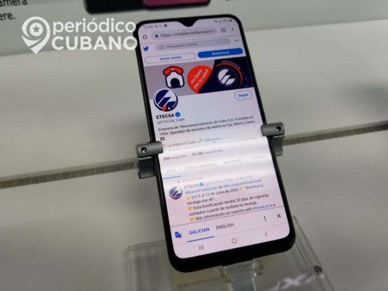 Etecsa promociona recarga internacional con bono de 30 CUC